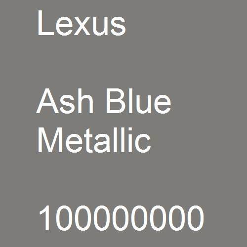 Lexus, Ash Blue Metallic, 100000000.